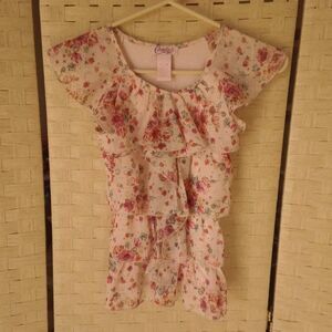 Girls Candie's Girl Blouse Size S (7-8)